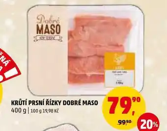 Penny Market Krůtí prsní řízky dobré maso, 400 g nabídka