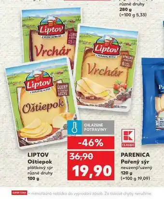Kaufland Liptov oštiepok nabídka