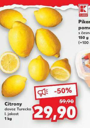 Kaufland Citrony nabídka