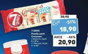 Kaufland 7days family pack croissant nabídka