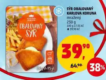 Penny Market Sýr obalovaný karlova koruna, 230 g nabídka