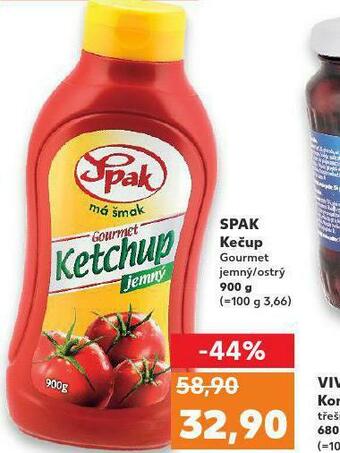 Kaufland Spak kečup nabídka