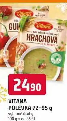 Trefa Vitana polévka 72-95 g nabídka
