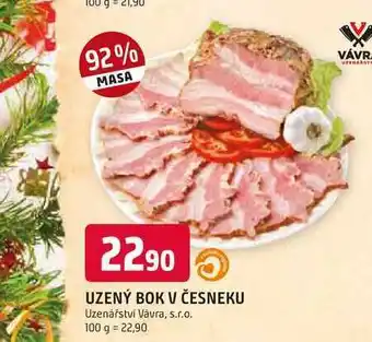 Trefa Uzený bok v česneku 100g nabídka