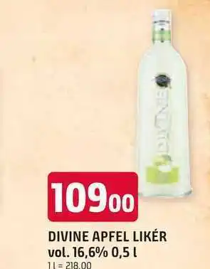 Trefa Divine apfel likér vol. 16,6% 0,5 l nabídka