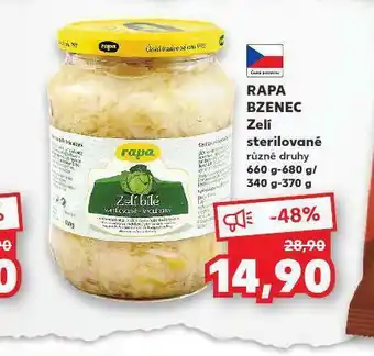 Kaufland Rapa bzenec zelí nabídka