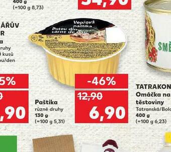 Kaufland Paštika nabídka