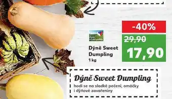 Kaufland Dýně sweet dumpling nabídka