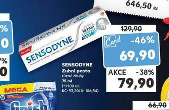 Kaufland Sensodyne zubní pasta nabídka