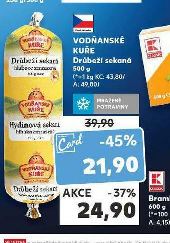 Kaufland Drůbeží sekaná nabídka