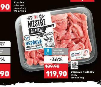 Kaufland Vepřové nudličky nabídka
