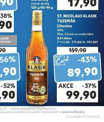 Kaufland St. nicolaus klasik tuzemák nabídka