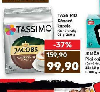 Kaufland Tassimo kávové kapsle nabídka