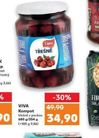 Kaufland Viva kompot nabídka