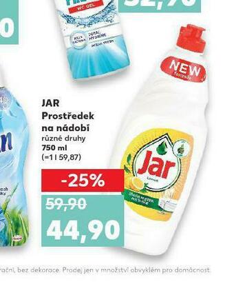 Kaufland Jar prostředek na mytí nádobí nabídka
