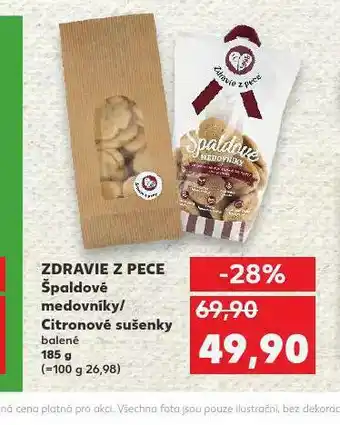 Kaufland Citrusové sušenky nabídka