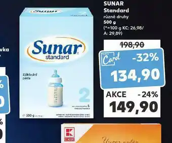 Kaufland Sunar standard nabídka