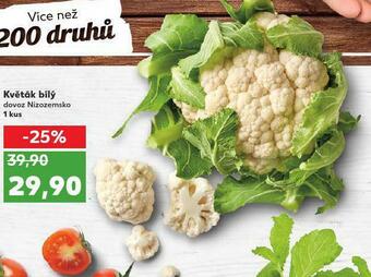 Kaufland Květák bílý nabídka