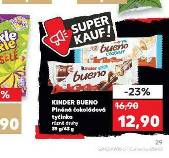 Kaufland Kinder bueno nabídka
