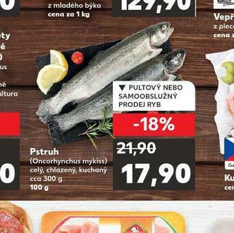 Kaufland Pstruh nabídka