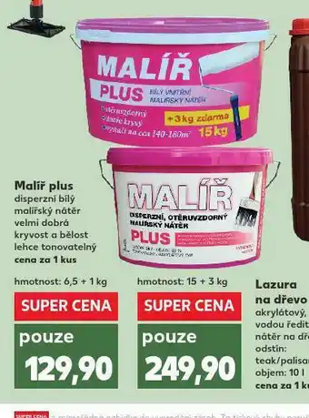 Kaufland Malíř plus 6,5kg nabídka
