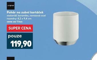 Kaufland Pohár na zubní kartáček nabídka