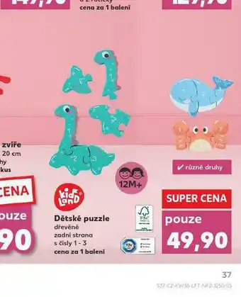 Kaufland Dětské puzzle nabídka