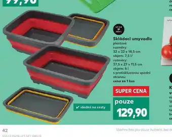 Kaufland Skládací umyvadlo nabídka
