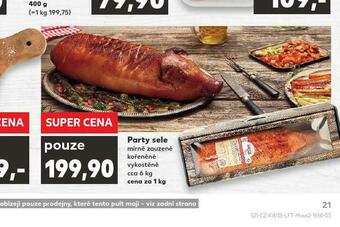 Kaufland Party sele nabídka