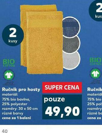 Kaufland Ručník pro hosty nabídka