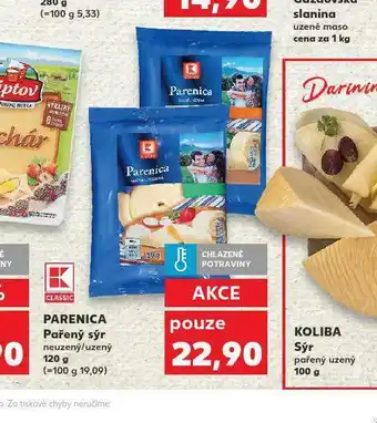 Parenica pařený sýr