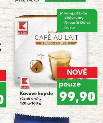 Kaufland Kávové kapsle nabídka