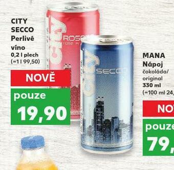 Kaufland City secco perlivé víno nabídka