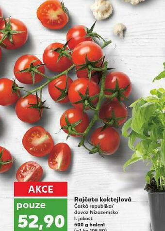 Kaufland Rajčata koktejlová nabídka