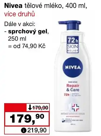 Barvy a laky drogerie Nivea nabídka