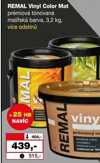 Barvy a laky drogerie REMAL Vinyl Color Mat nabídka