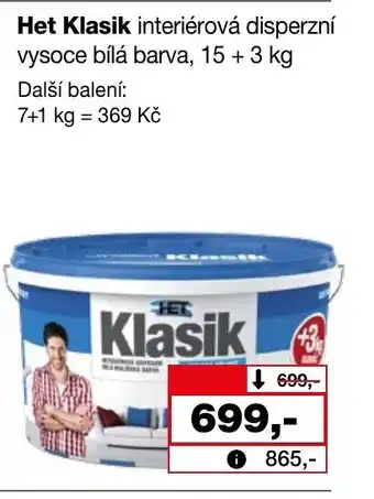 Barvy a laky drogerie Het Klasik nabídka