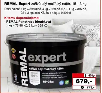 Barvy a laky drogerie REMAL Expert nabídka
