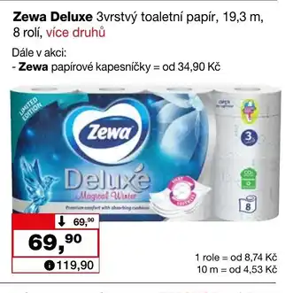 Barvy a laky drogerie Zewa Deluxe nabídka