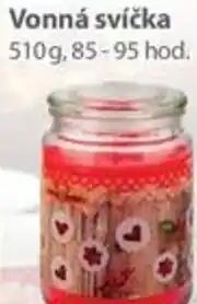 Vonná svíčka 510g, 85-95 hod.