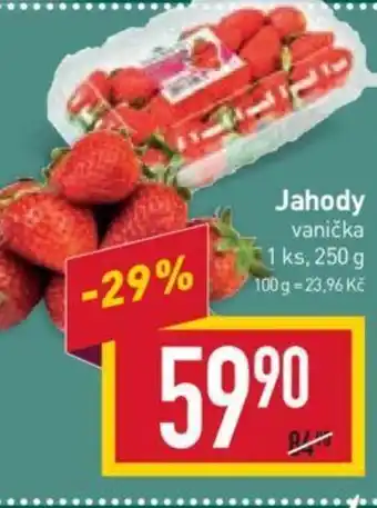 Billa Jahody vanička 1 ks, 250 g nabídka
