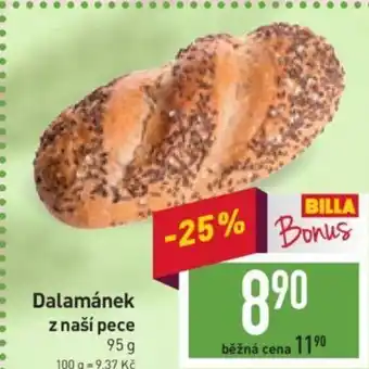 Billa Dalamánek z naší pece nabídka