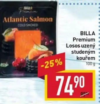 Billa BILLA Premium Losos uzený studeným kouřem nabídka