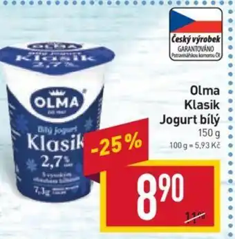 Billa Olma Klasik Jogurt bílý nabídka