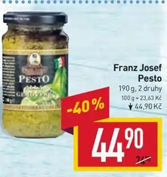 Billa Franz Josef Pesto nabídka
