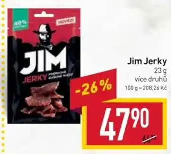 Billa Jim Jerky nabídka