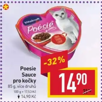 Billa Poesie Sauce pro kočky nabídka