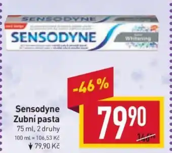 Billa Sensodyne Zubní pasta nabídka
