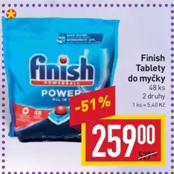 Billa Finish Tablety do myčky nabídka
