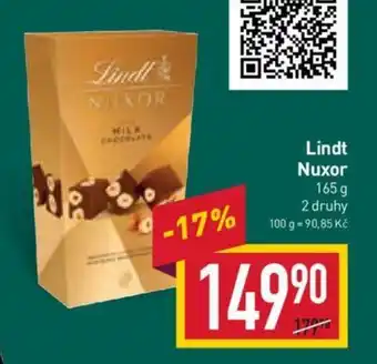 Billa Lindt Nuxor nabídka